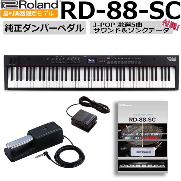 Roland ローランド [限定音源USBとDP-10ペダルが付いてきちゃう!] RD-88 88鍵...