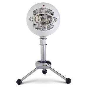 BlueMicrophones ブルーマイクロフォン Snowball ホワイト BM250W 高品質USBコンデンサーマイク 〔新宿PePe店〕