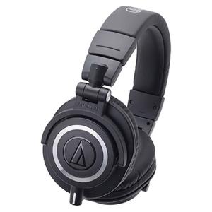 audio-technica オーディオテクニカ ATH-M50x (ブラック) 密閉型オーバーイヤーヘッドホン 〔イオンモール幕張新都心店〕｜shimamura