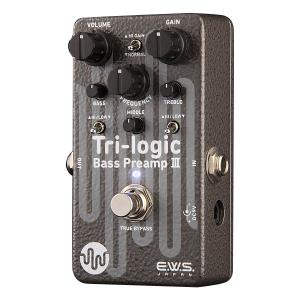 EWS Tri-logic Bass Preamp3 ベース用プリアンプ 〔新宿PePe店〕｜shimamura