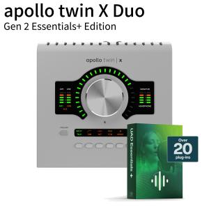 UNIVERSAL AUDIO ユニバーサルオーディオ Apollo Twin X DUO Gen2 Essentials+ Edition オーディオインターフェイス 〔新宿PePe店〕｜島村楽器Yahoo!店