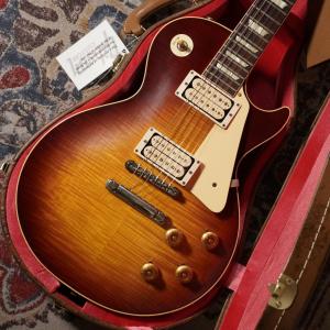 Gibson Custom Shop PSL 1959 Les Paul Standard Reissue R-Top Dark Cherry Burst Vintage Gloss NH 現地選定材オーダー品
