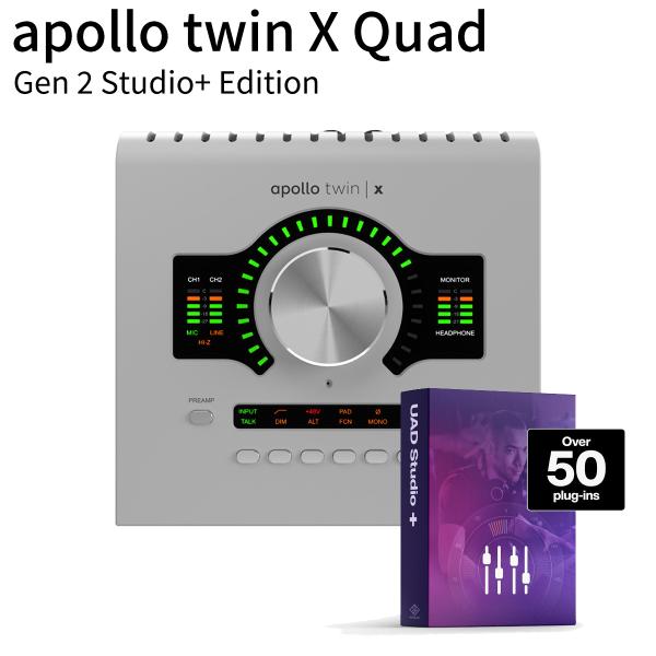 UNIVERSAL AUDIO ユニバーサルオーディオ Apollo Twin X QUAD Gen...