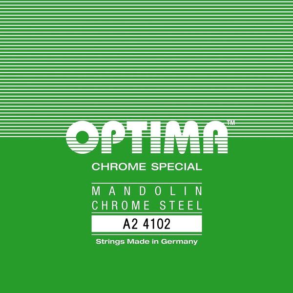 OPTIMA オプティマ A2 No.4102 GREEN マンドリン弦/A 2弦×2本入り ライト...