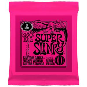 ERNiE BALL アーニーボール 3223 SuperSlinky 09-42 スーパースリンキー