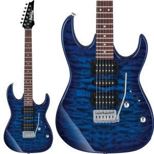 Gio Ibanez ジオ アイバニーズ GRX70QA TBB (Transparent Blue Burst) エレキギター｜shimamura