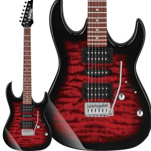 Gio Ibanez ジオ アイバニーズ GRX70QA TRB (Transparent Red Burst) エレキギター