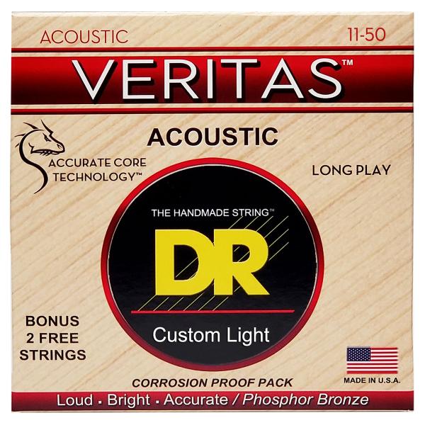 DR ディーアール VERITAS VTA-11 Custom Light 011‐050 アコース...