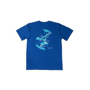 サイクリング しまなみ海道　島地図Tシャツ