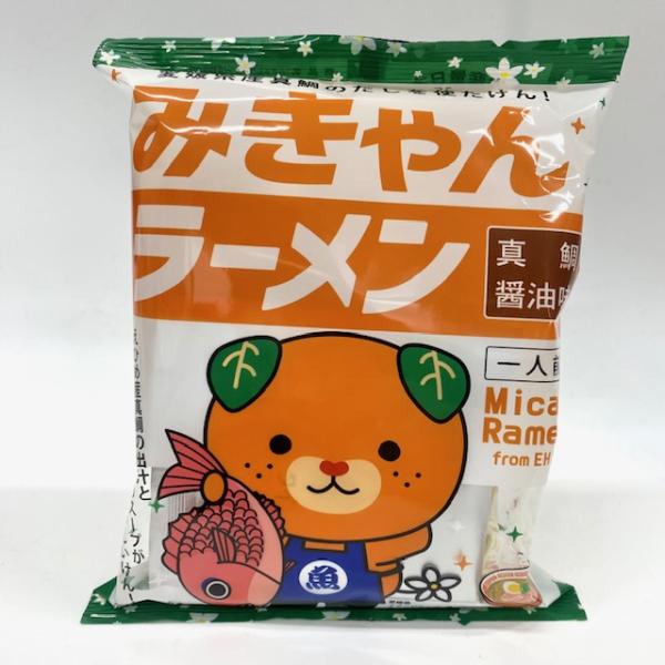 愛媛 みきゃんラーメン 真鯛醤油味 1人前 ラーメン ご当地