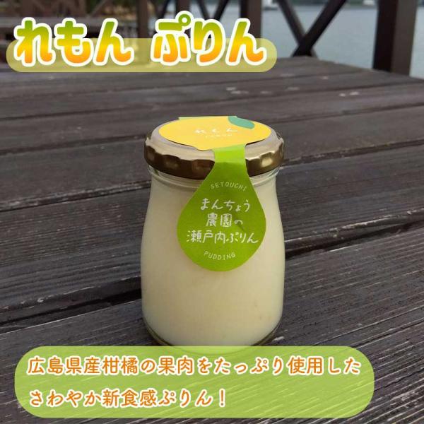 れもんぷりん プリン 檸檬 柑橘 農家スイーツ 広島県産