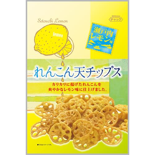 れんこん天チップス 瀬戸内レモン味 50g しまなみ海道 土産