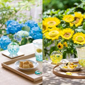 津軽びいどろ 一輪挿し(にほんの色)夏の景色 ...の詳細画像4