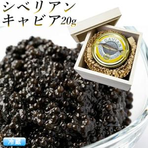 「木箱入り」 キャビア シベリアンキャビア 20g アキ ...