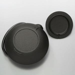南部鉄器 鉄瓶 岩鋳 5型七宝 黒焼付 0.6...の詳細画像4