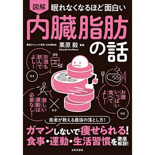 眠れなくなるほど面白い 図解 内臓脂肪の話: ガマンしないで痩せられる!食事・運動・生活習慣を徹底解...