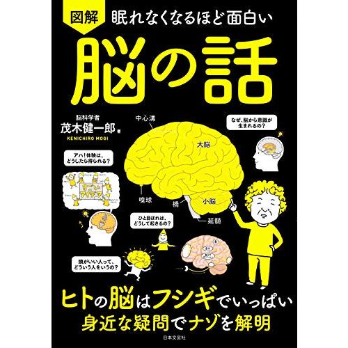 眠れなくなるほど面白い 図解 脳の話: ヒトの脳はフシギでいっぱい 身近な疑問でナゾを解明（新品）「...