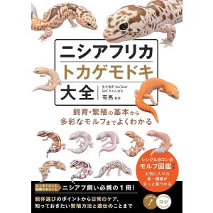 ニシアフリカトカゲモドキ大全 飼育・繁殖の基本から多彩なモルフまでよくわかる (コツがわかる本!)「送料無料　P5倍　新品　メイツ」｜メディアしまりす店