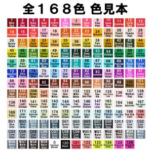 マーカーペンセット マーカーペン 168色 ア...の詳細画像4
