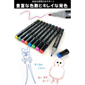 マーカーペンセット マーカーペン 168色 ア...の詳細画像5