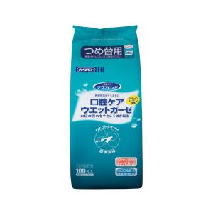 口内清潔ウェットシート / 46396 100枚入 ボトルタイプ（白十字