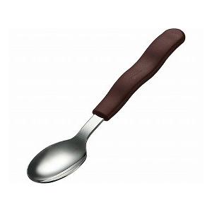 UDカトラリー　デザートスプーン / H-373BN　ブラウン（箸・スプーン類）（東海興商）