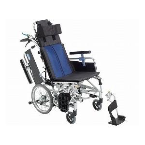 アルミ介助車いす BAL-12 / 座幅40cm ブルー（A-2）ナイロン（ミキ