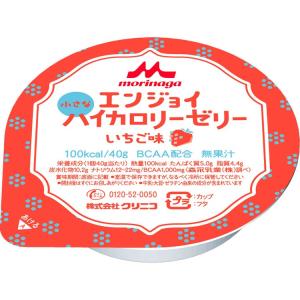 エンジョイハイカロリーゼリー (40g×24)4個×6種　いろいろセット4箱 森永乳業 エンジョイ小さなハイカロリーゼリー りんご味 / 0648573 40g