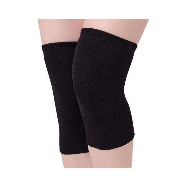 藤本式　遠赤ケアサポーター　ひざ用　2枚入 / 047762700　ブラック（セルヴァン）