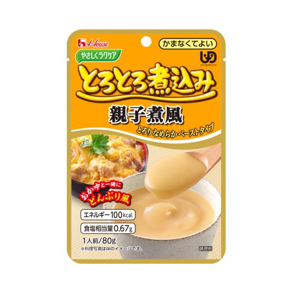 やさしくラクケア　とろとろ煮込み　親子煮風 / 091228　80g（ハウスギャバン）