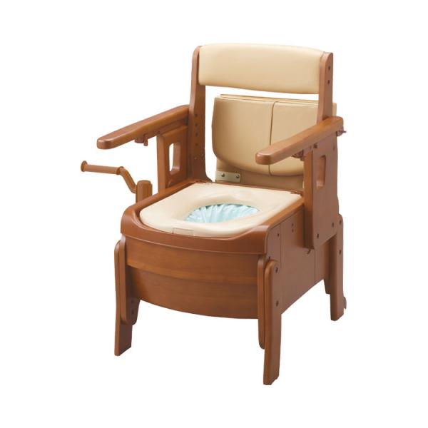 家具調トイレセレクトR自動ラップ2　はねあげ / 533-955　房便座暖（アロン化成）