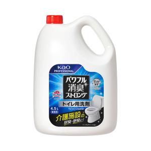 パワフル消臭ストロング　トイレ用洗剤　業務用 / 4.5L　ハーバルグリーンの香り（花王）