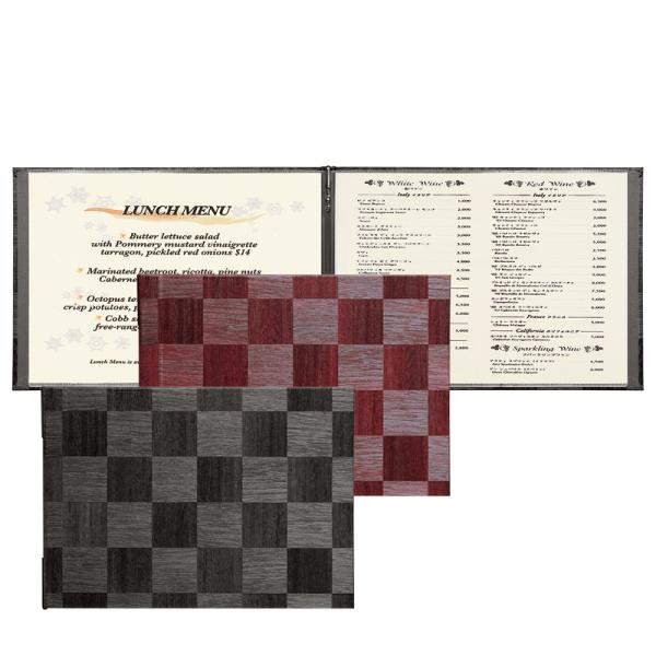 メニューブック　SHIMBI（シンビ）　LS-118　A4対応　ヨコ