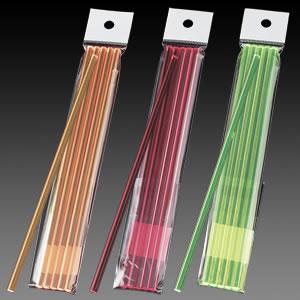 アクリル蛍光マドラー　SHIMBI（シンビ）　M-52（5本入）　六角型