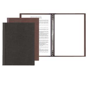 洋風メニューブック A4・8ページ仕様 バインダータイプ スリムB-LU