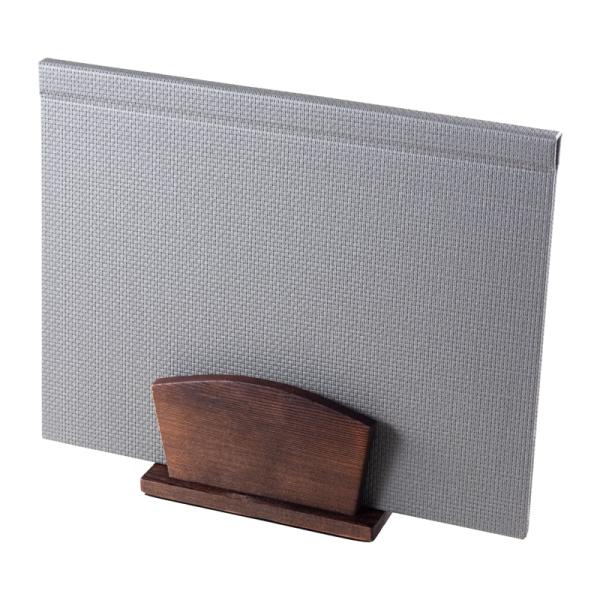 メニューブックスタンド　SHIMBI（シンビ）　焼杉-14　和風