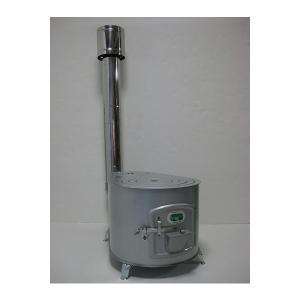 タマゴ型3面窓付 薪ストーブ ”FIRE SIDE” 小3号 ウッド