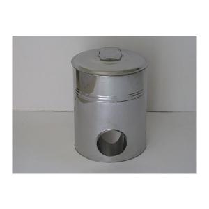 新保製作所 アウトドア専用ステンレス煙突 径106⇒径80 異径レ