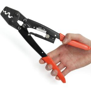圧着スリーブ 用 圧着ペンチ 圧着工具 1.25-16mm 絶縁スリーブ リングスリーブ ハンドプレス