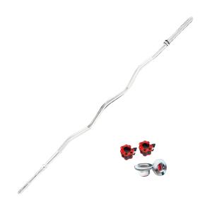 ⭐︎セット割引⭐︎バーベルシャフト EZバー ＋ ストレートバー180cm 送料無料 STEADY（ステディ） バーベルシャフト ストレートバー 150cm 3分割