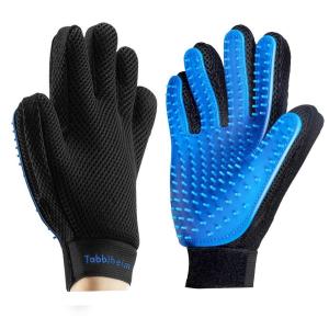 ペットブラシ グローブセット マッサージブラシ 犬用 猫用 抜け毛取り お手入れ （1ペア）