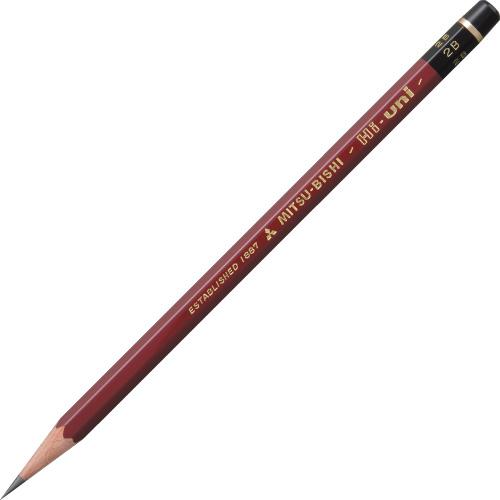 三菱鉛筆 ハイユニ鉛筆　ＨＵ２Ｂ　２Ｂ ＨＵ２Ｂ ★10個パック