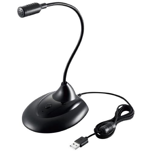 エレコム ＵＳＢスタンドマイク　ＨＳ−ＭＣ０７ＵＢＫ ＨＳ−ＭＣ０７ＵＢＫ
