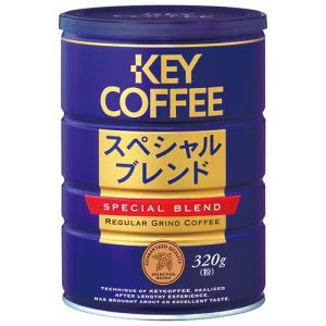 キーコーヒー 缶モカブレンド320g(粉) ×12個 : シャンパンワイン
