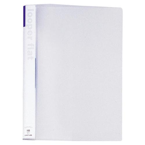 ＬＩＨＩＴ　ＬＡＢ． ルーパーフラットファイル　Ｆ−５２−８　Ａ４Ｓ　青 Ｆ−５２−８