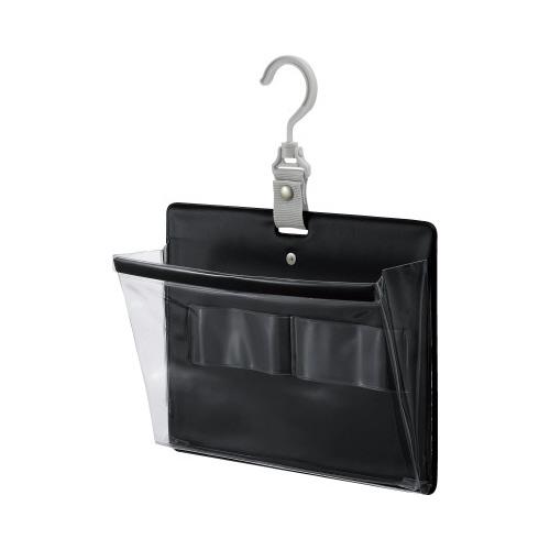 コクヨ KOKUYO さっと出し入れできる壁掛けポケット （小物用） ブラック フ-KPS10-2 ...