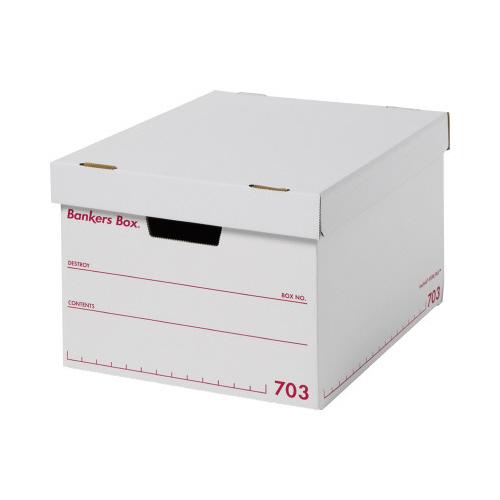 フェローズ バンカーズボックス レッド （3P） FE-1006301 グリーン購入法適応