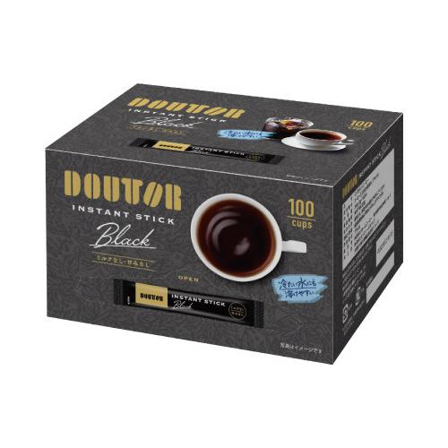ドトールコーヒー ＃ドトールコーヒー インスタント スティック ブラック100P 210115