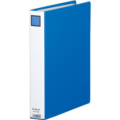 キングジム キングファイルＧ　９７３ＧＸ　Ａ４Ｓ　３０ｍｍ　青 ９７３ＧＸアオ