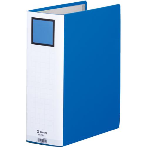 キングジム キングファイルＧ　９７８ＧＸ　Ａ４Ｓ　８０ｍｍ　青 ９７８ＧＸアオ ★10個パック